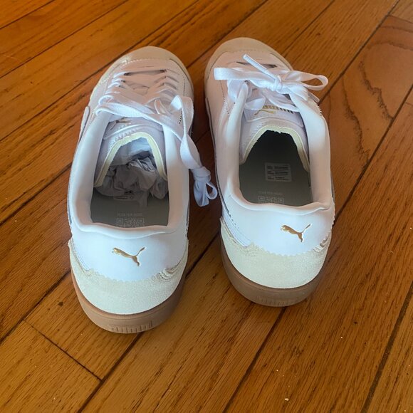 PUMA Club 5v5 Lux Men's Sneakers in White Size 11.5 - Picture 3 of 5